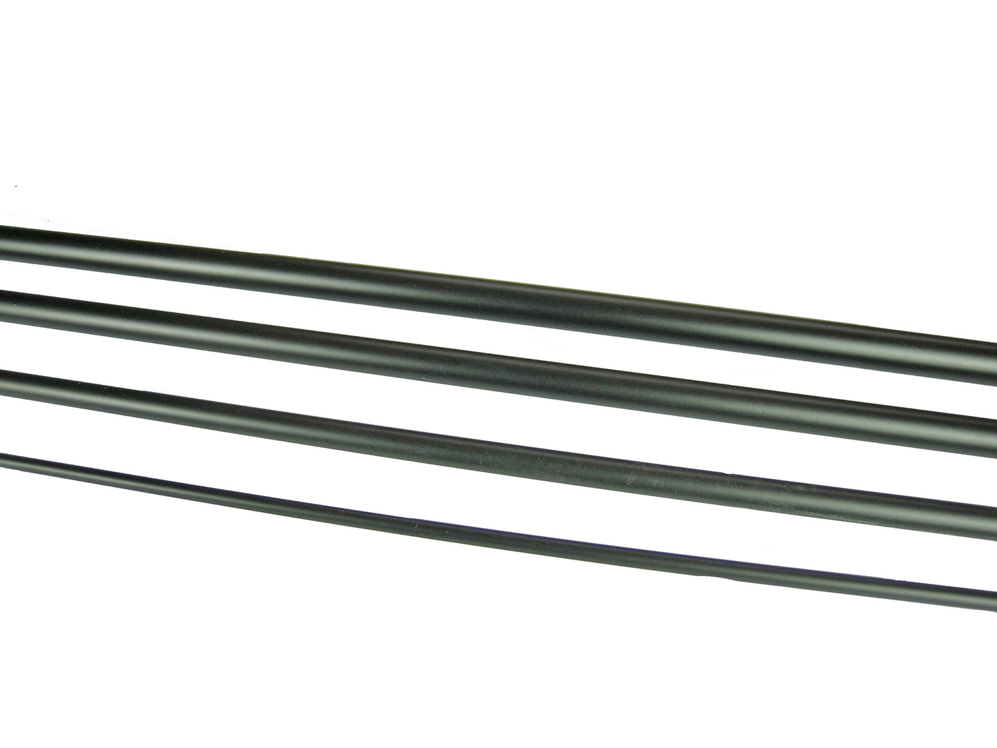 OLDE FLY SHOP IM-8 GRAPHITE FLY ROD BLANKS 7FT 6IN 2WT 4PC MATTE GREEN
