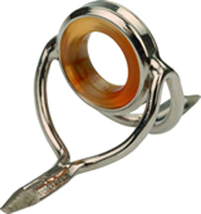 PACIFIC BAY AGATE STRIPPING GUIDE HARD CHROME FRAME