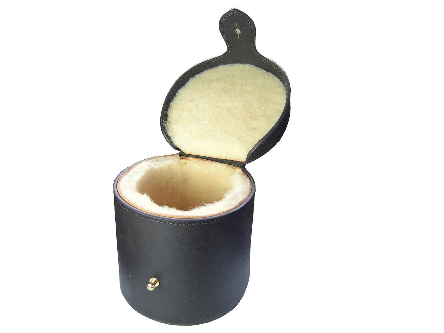 BLOCK LEATHER REEL CASE FOR 2 3/4 INCH FLY REEL