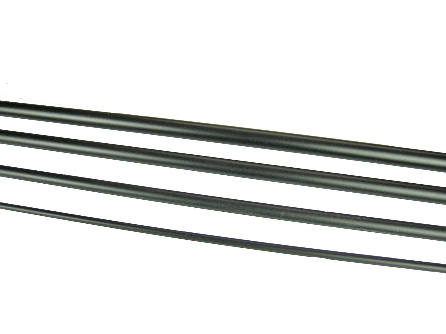 IM-8 GRAPHITE NYMPHING FLY ROD BLANK 10FT 3 WT 4PC MATTE BLACK