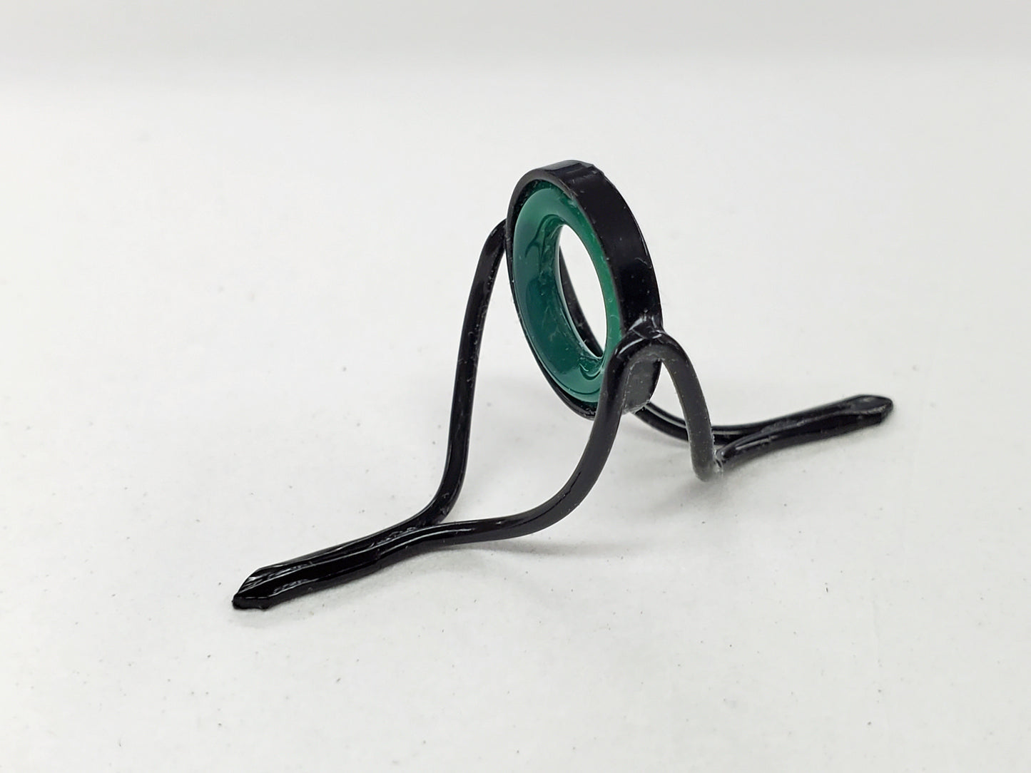 BLACK FRAME GREEN AGATE STRIPPING GUIDE FOR YOUR BAMBOO ROD