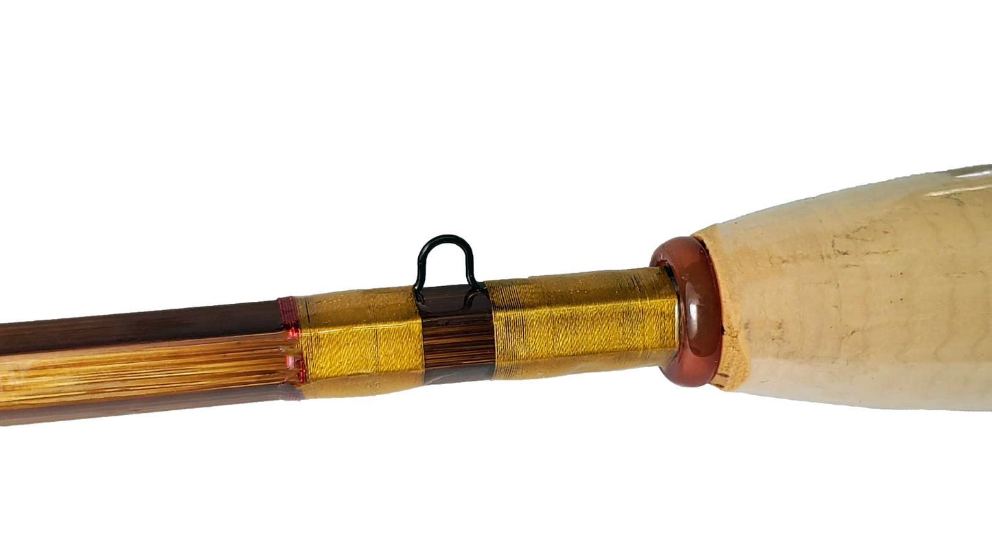 OLDE FLY SHOP BAMBOO FLY ROD 6ft 2/2 3WT SHARPE'S OF ABERDEEN TAPER FLAMED