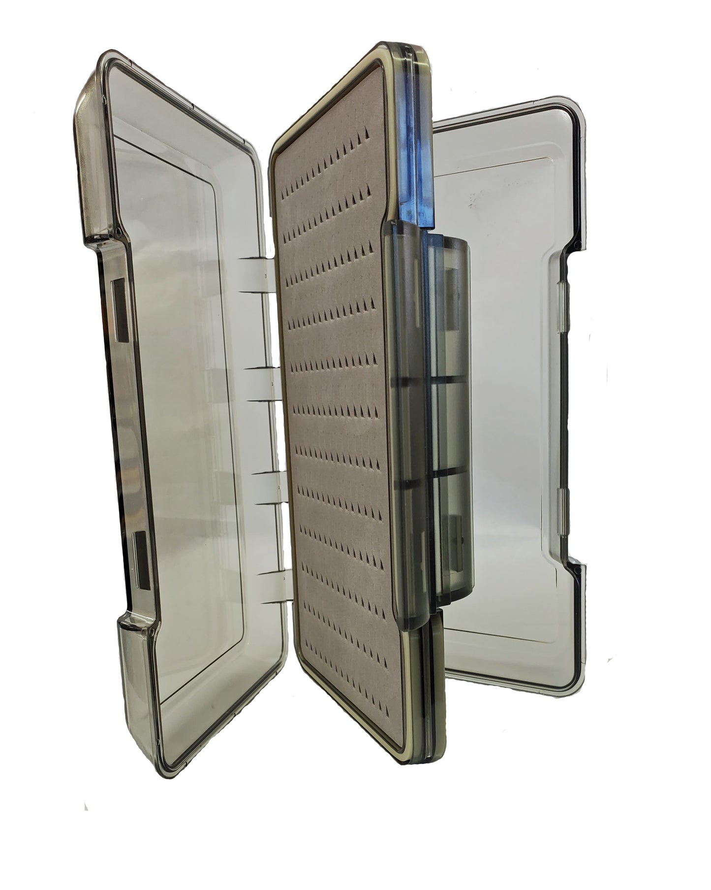 Micro-slit foam fly box 8" X 4 1/2" X 1 3/4"
