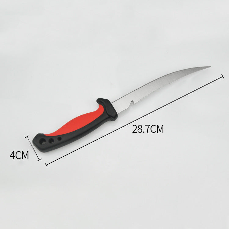 STAINLESS STEEL FILLET FISHING KNIFE 6" BLADE