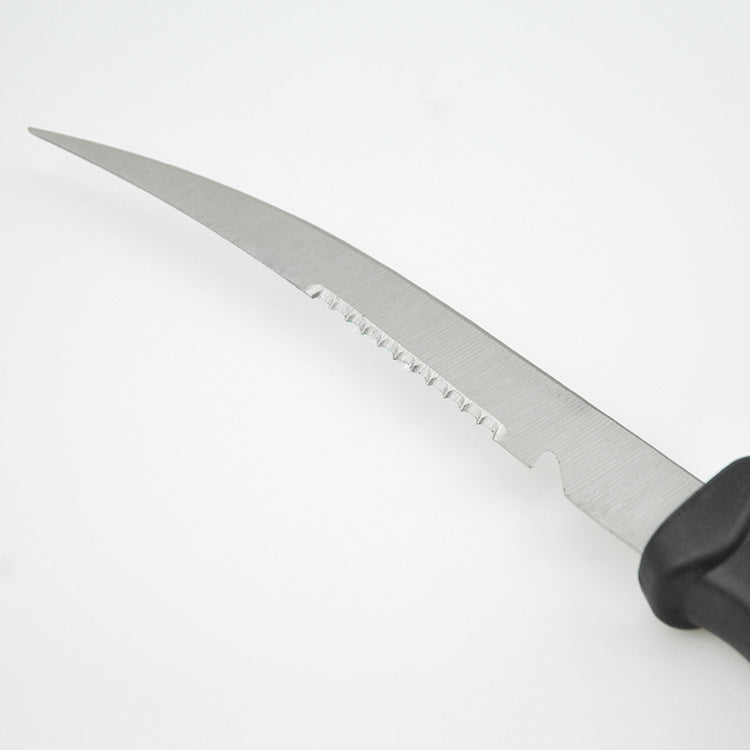 STAINLESS STEEL FILLET FISHING KNIFE 6" BLADE