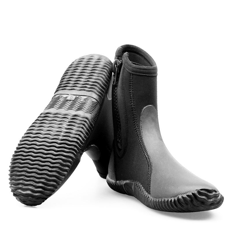 NEOPRENE BLACK FLATS FISHING WADING BOOTS FOR THE FLORIDA KEYS