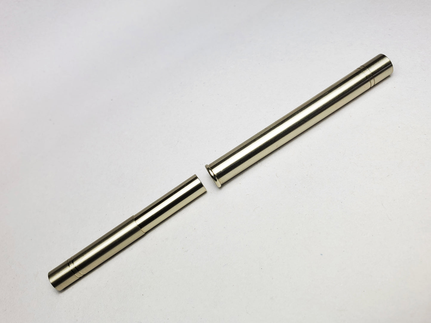 HALF SET 18% NICKEL SILVER STEP DOWN FERRULES FOR RESTORATION OF BAMBOO FLY RODS