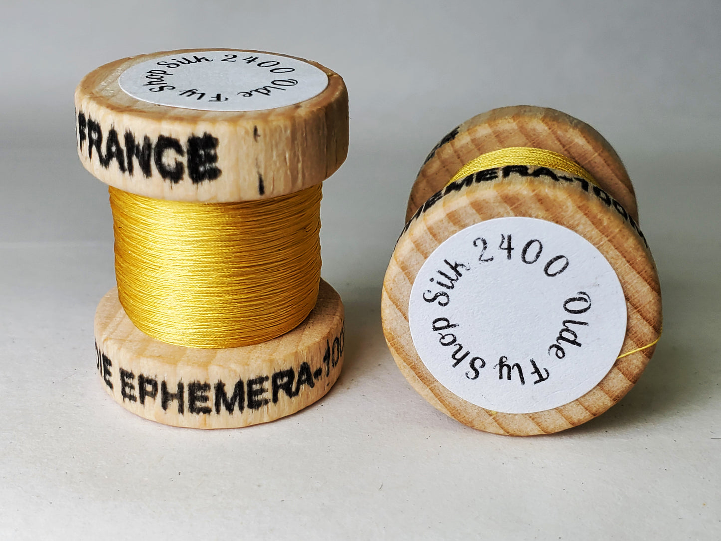 EPHEMERA PURE SILK THREAD - BAMBOO ROD WRAPPING THREAD MADE IN FRANCE