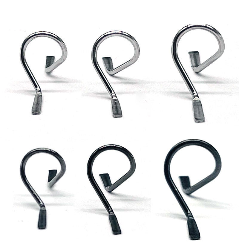 OLDE FLY SHOP HARD WIRE SNAKE GUIDES HARD SPECIAL ADAMAN BLACK COATING BSNG
