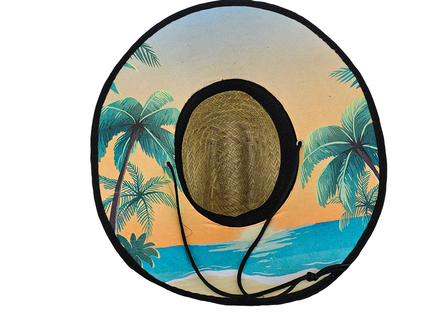 Olde Fly Shop Lifeguard Straw Sun Hat for Men/Woman from the Florida Keys