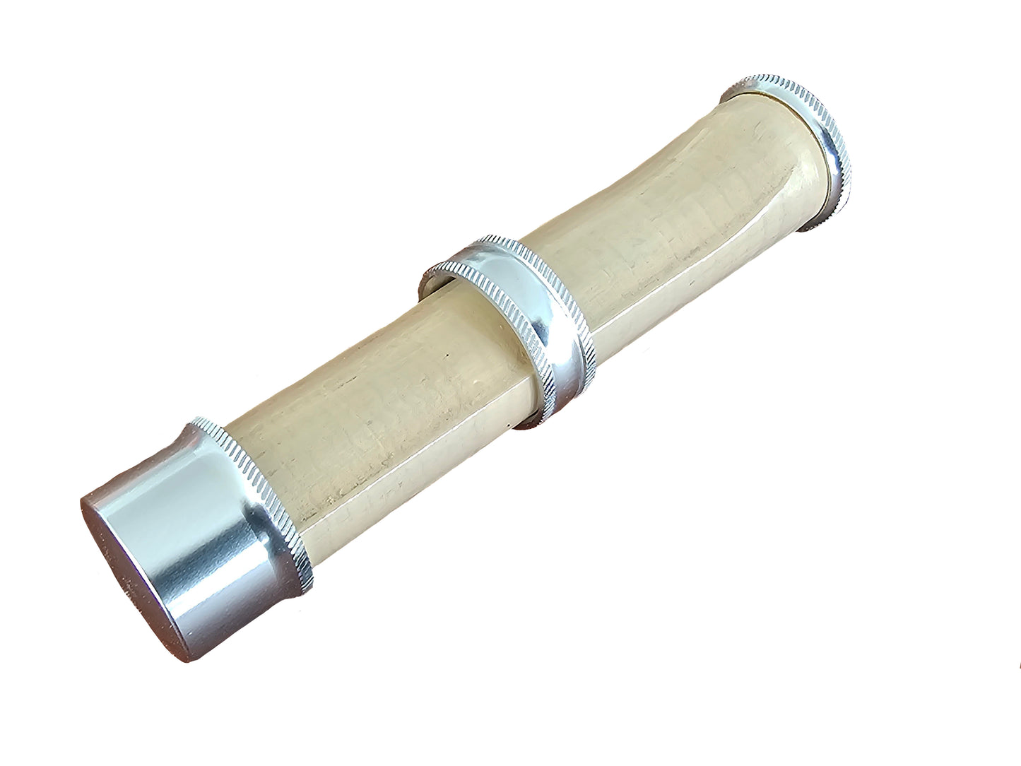 ALL CORK / ALUMINUM CHROME PLATED SLID BAND REEL SEAT AND HALF WELLS 6"CORK GRIP 1-4WT