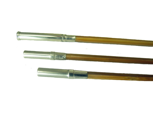 CLASSIC BAMBOO FLY ROD BLANK FERRULED  6ft 2/2 3WT CONSTABLE WISP 6031 TAPER FLAMED