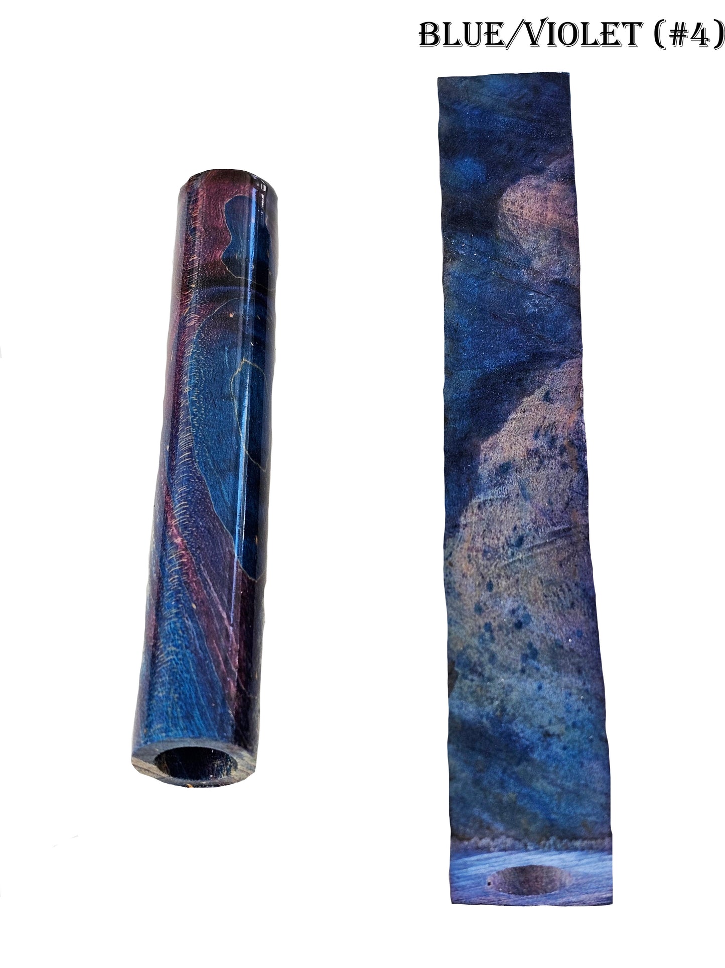 Stabilized Resin Tool Barrel Exotic wood block for reel seat spacer (9) different colors