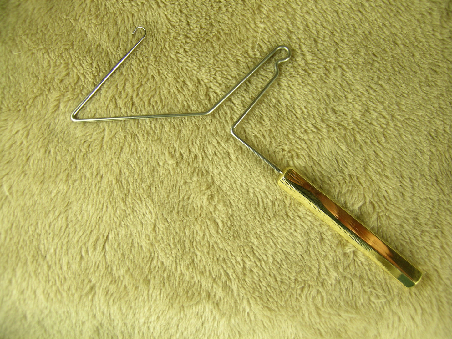 OLDE FLY SHOP BRASS WHIP FINISHER 5 3/8" (037)