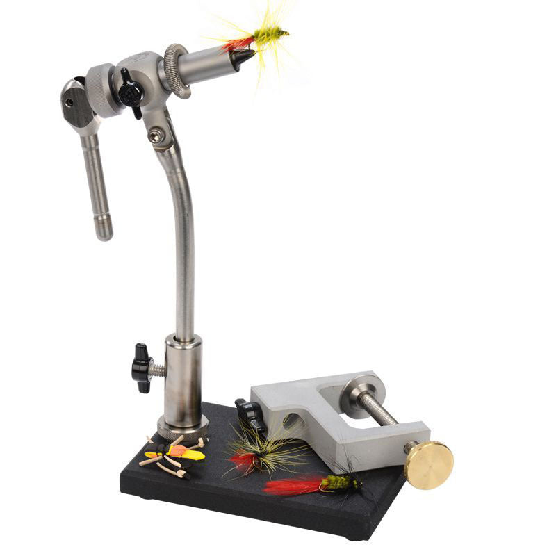 FULL ROTARY STAINLESS STEEL APEX WOLFF FLY TYING VICE