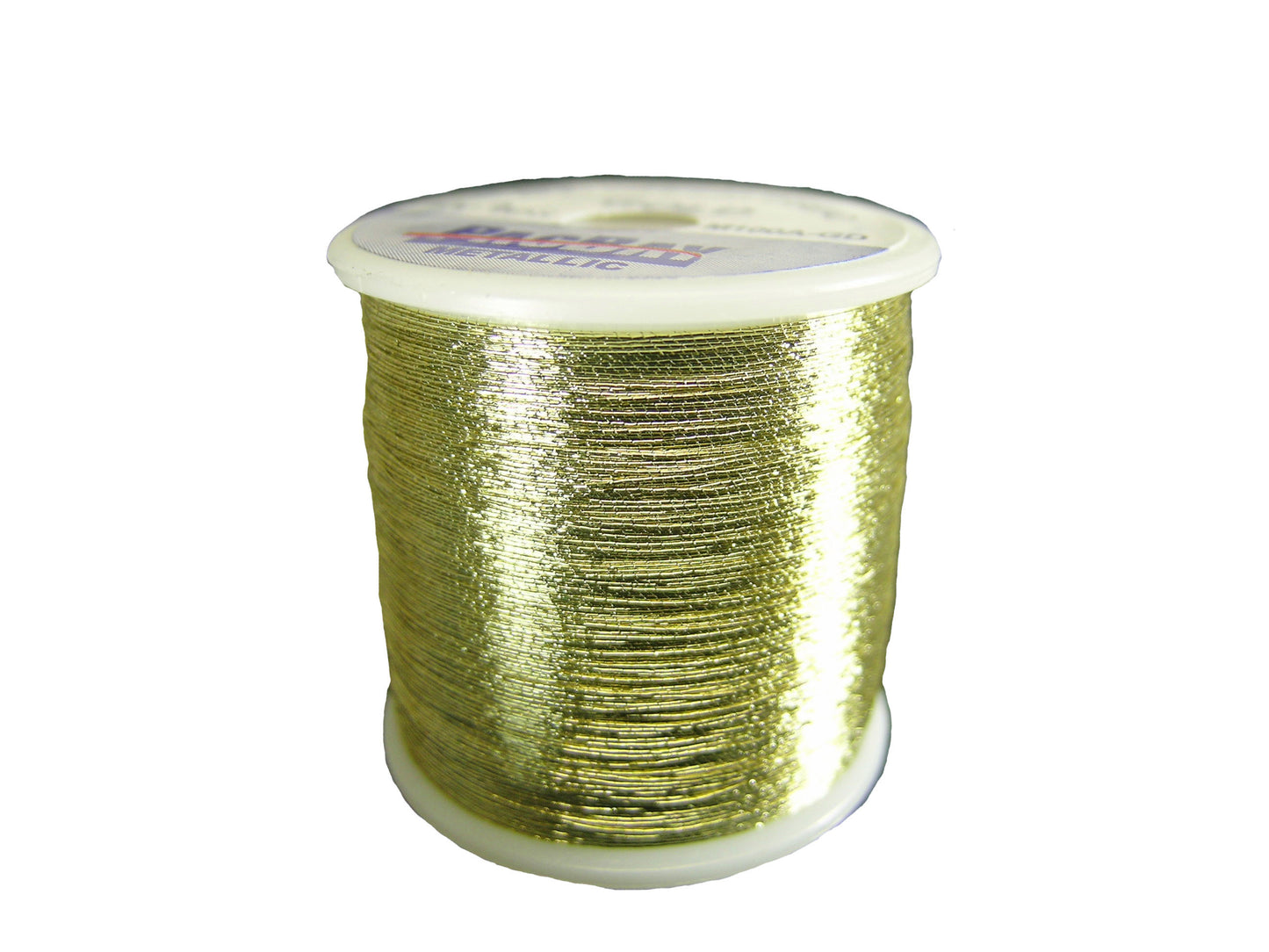 PAC BAY ROD WINDING METALLIC THREAD GOLD SIZE A-1522-1 100YDS SPOOL