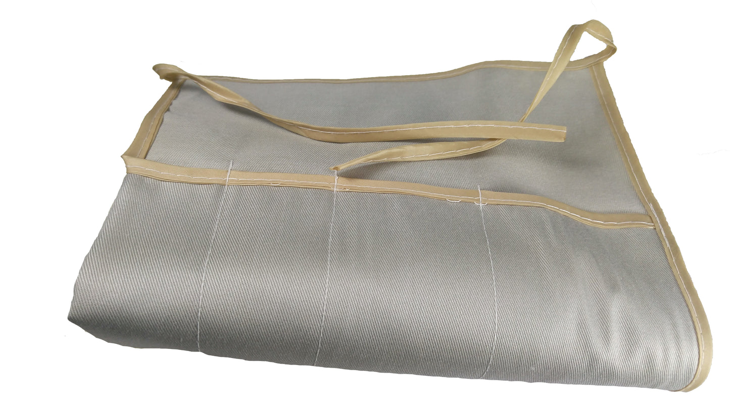 CLASSIC CLOTH BAG LIGHT TAN FOR A BAMBOO FLY ROD 10FT 3PC WITH TWO TIPS