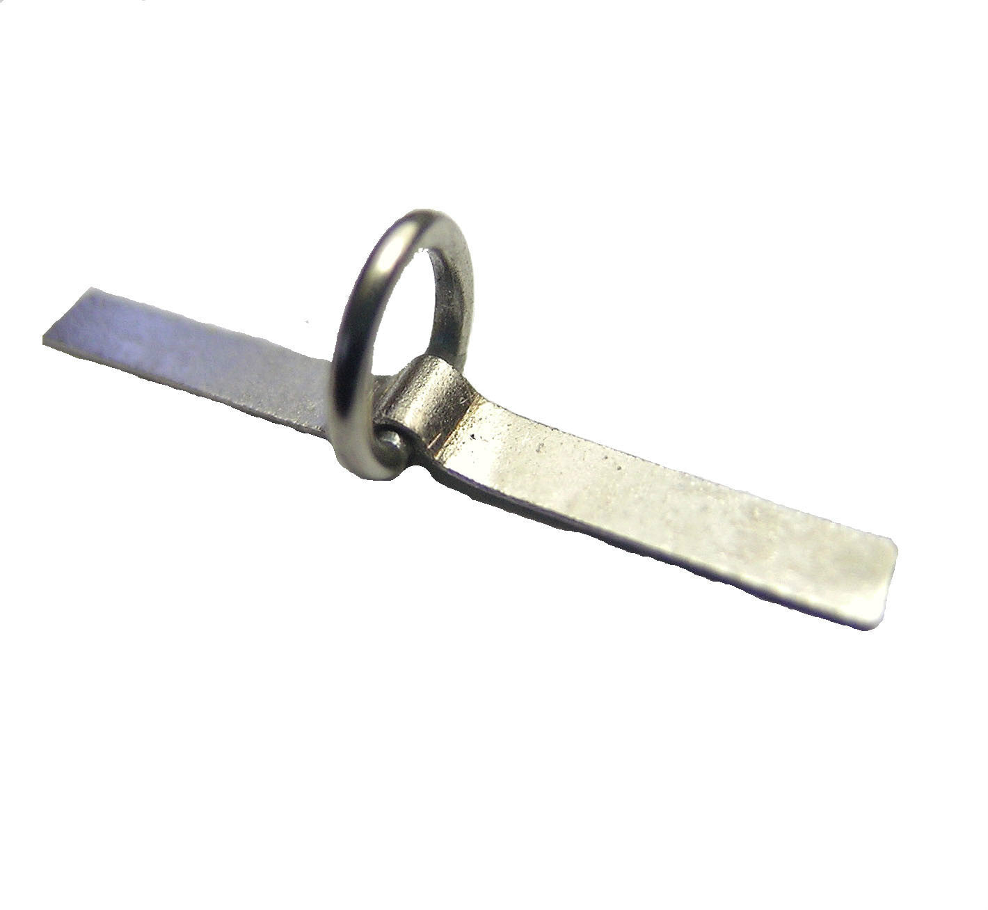 CLASSIC FOLDING HOOK KEEPER STRAP AND RING STYLE CHROME