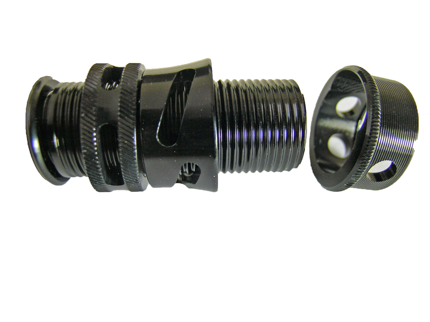 PRECISION MACHINED SKELETON REEL SEAT BLACK SK UL4B