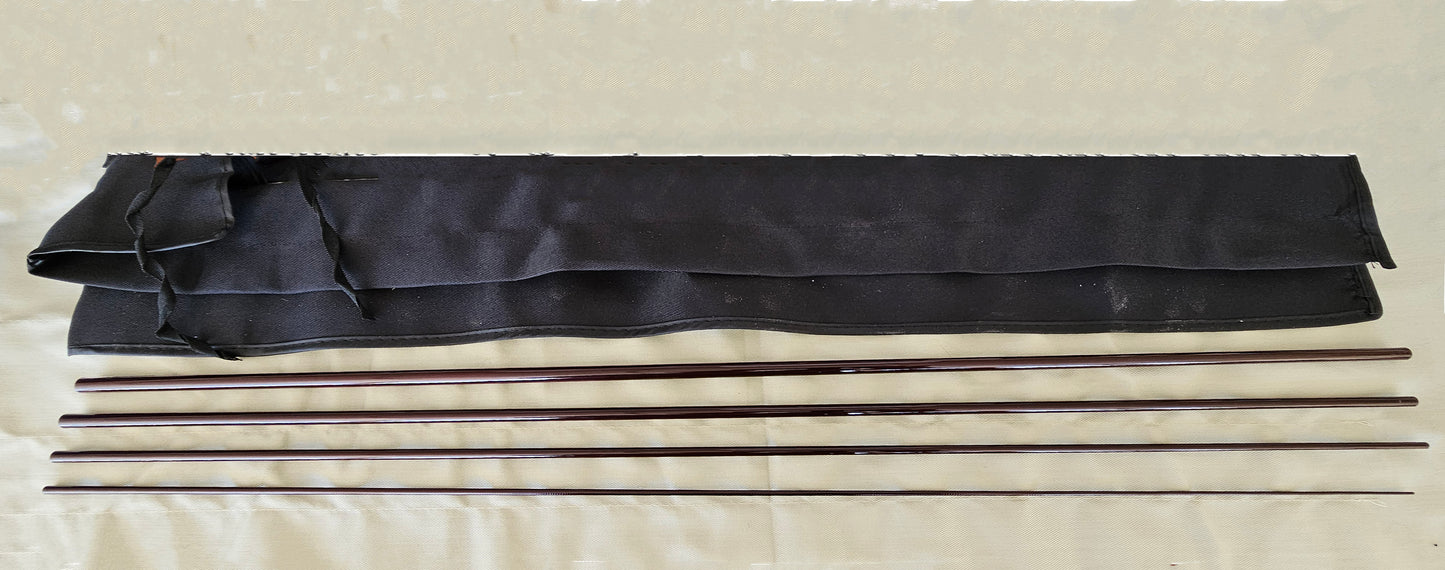IM-12 GRAPHITE FLY ROD BLANK 10FT 4INCH 8WT 4PC GLOSS WINE RED
