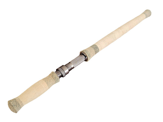 ROD BUILDING KIT IM-8 GRAPHITE SWITCH FLY ROD BLANK 11ft 6/7WT 4PC GLOSS GREEN (GUNMETAL GREY)