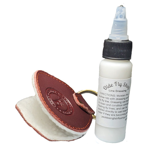 OLDE FLY SHOP FLY LINE DRESSING AND LEATHER FOB APPLICATOR
