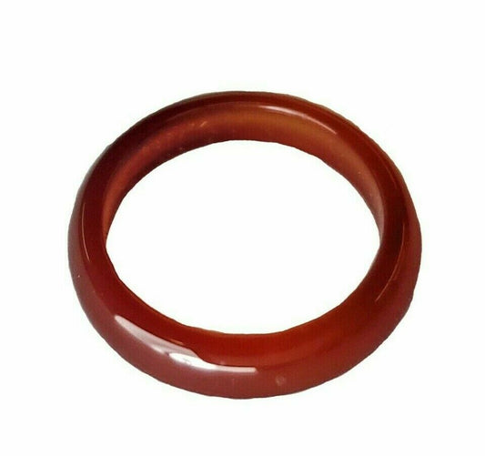 BEAUTIFUL NATURAL HAND MADE RED AGATE WINDING CHECK SIZE 6.5MM THRU 13MM