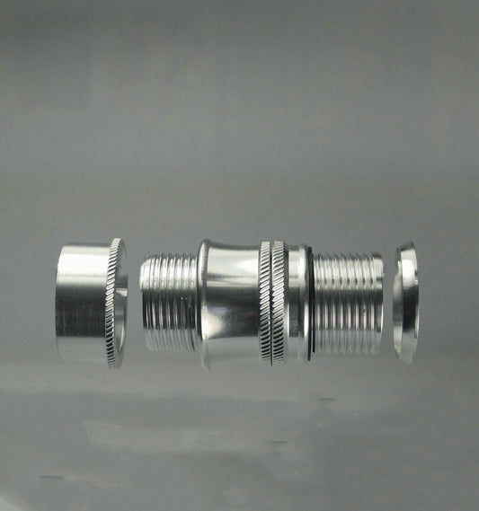 PRECISION MACHINED SKELETON REEL SEAT CHROME SK UL6S-L