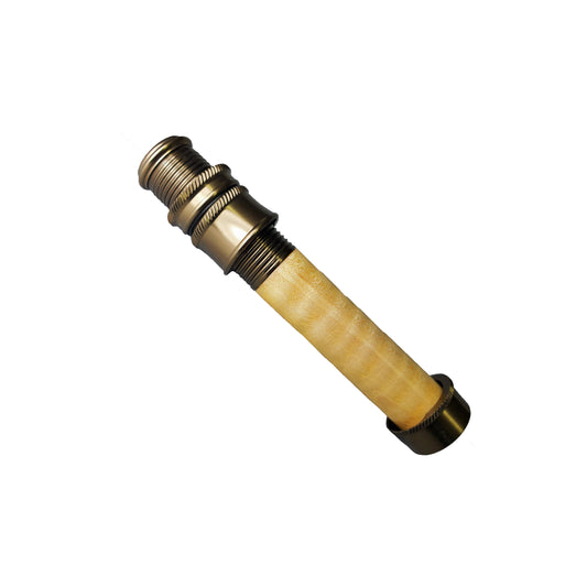 SKELETON REEL SEAT OLD BRASS FOR 1WT/3WT FLY ROD WITH MARPLE SPACER UL6C-S