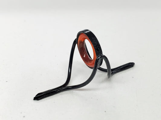 BLACK FRAME  RED AGATE STRIPPING GUIDE FOR YOUR BAMBOO ROD