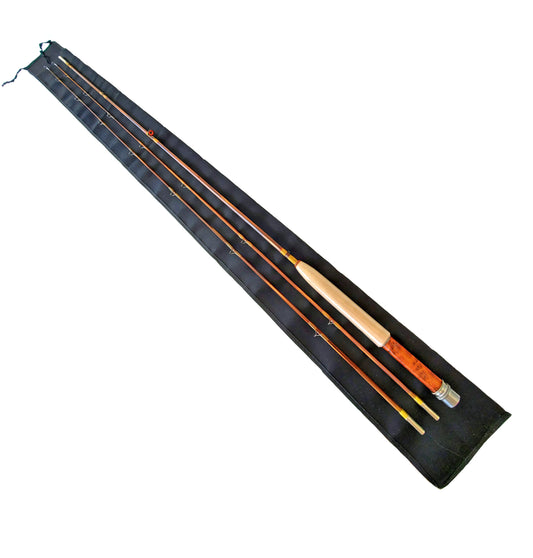 OLDE FLY SHOP BAMBOO FLY ROD 6ft 2/2 3WT SHARPE'S OF ABERDEEN TAPER FLAMED