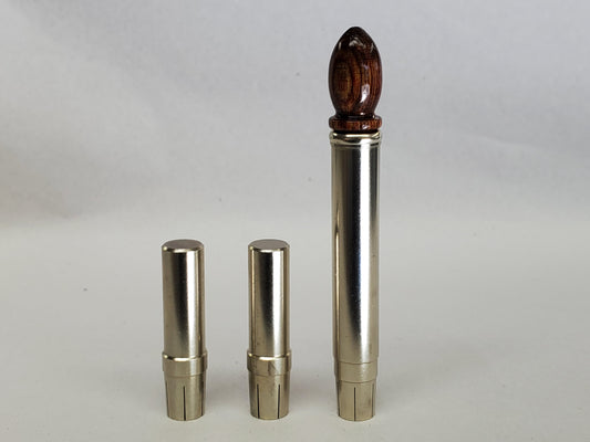 NICKEL SILVER FERRULES WITH ROD PLUG FOR YOUR BAMBOO FLY ROD.