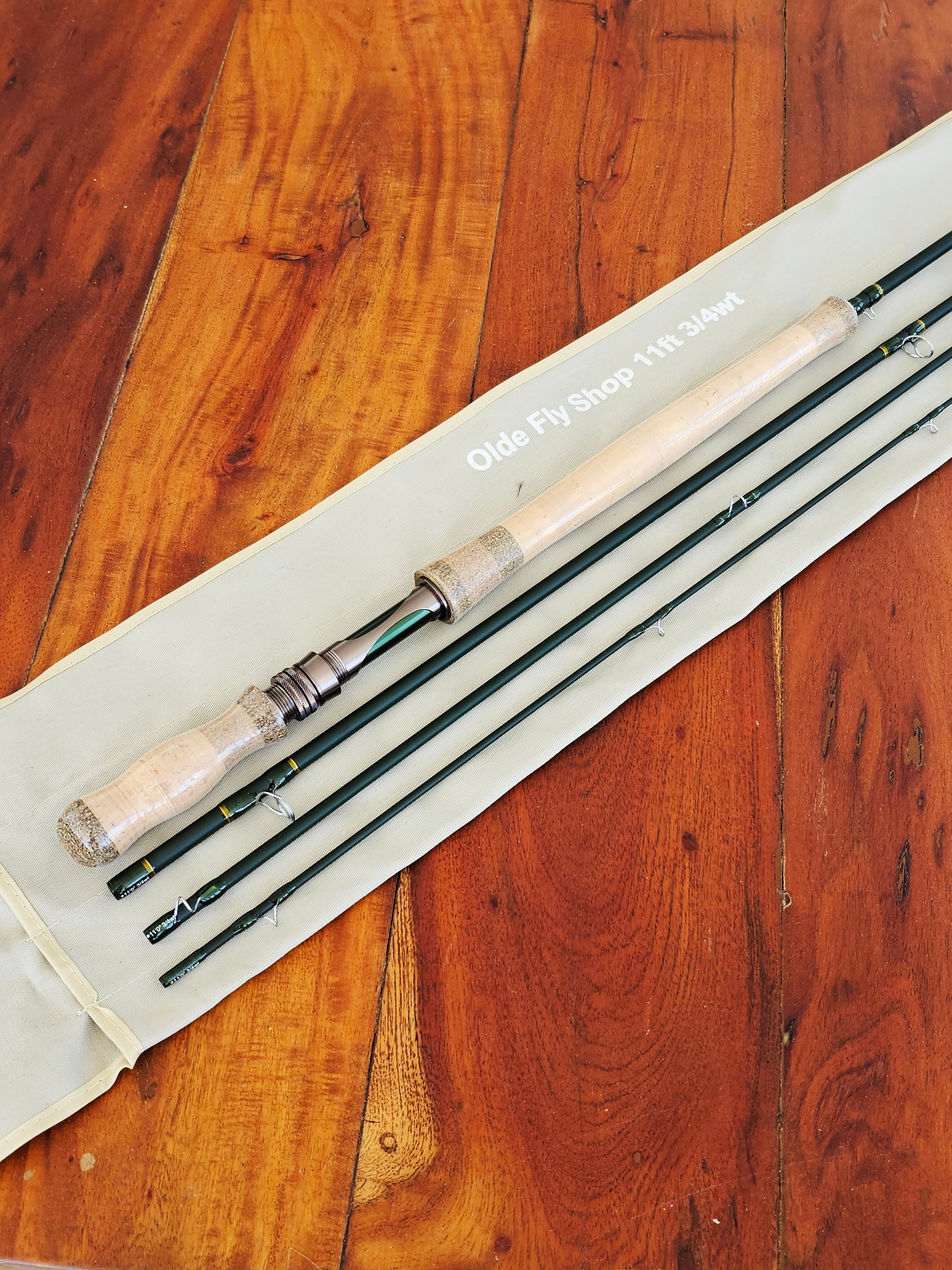 OLDE FLY SHOP 3/4 WT SWITCH ROD 4PC GRAPHITE FLY ROD Ye Olde English Fly Shop OLDE FLY SHOP 3/4 WT SWITCH ROD 4PC GRAPHITE FLY ROD Ye Olde English Fly Shop