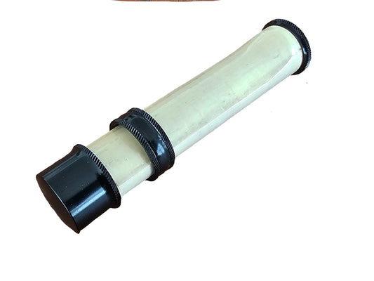 ALL CORK / ALUMINUM BLACK CHROME PLATED SLID BAND REEL SEAT    1-4WT