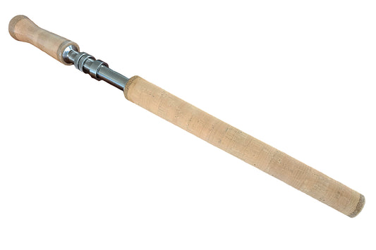 100% GRADE 5 TITANIUM REEL SEAT WITH FORWARD HANDLE/REAR BUTT FOR SPEY ROD