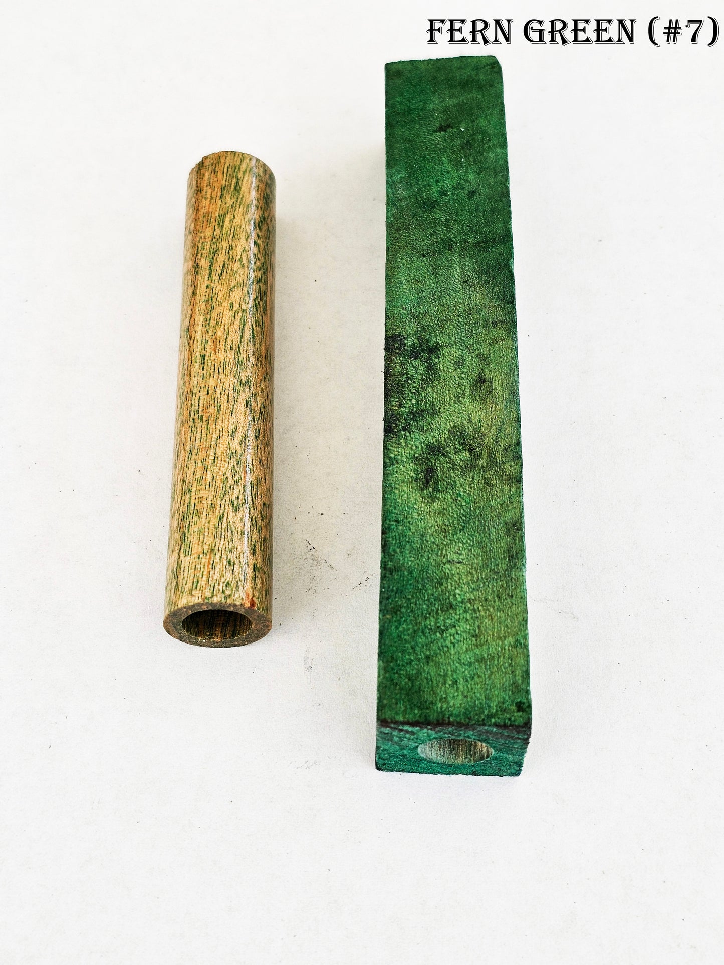Stabilized Resin Tool Barrel Exotic wood block for reel seat spacer  (9) different colors