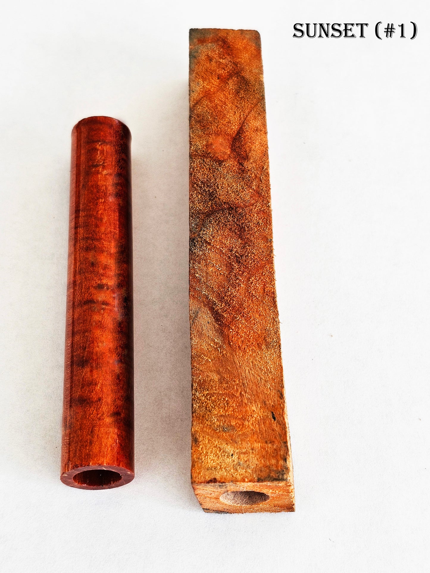 Stabilized Resin Tool Barrel Exotic wood block for reel seat spacer  (9) different colors