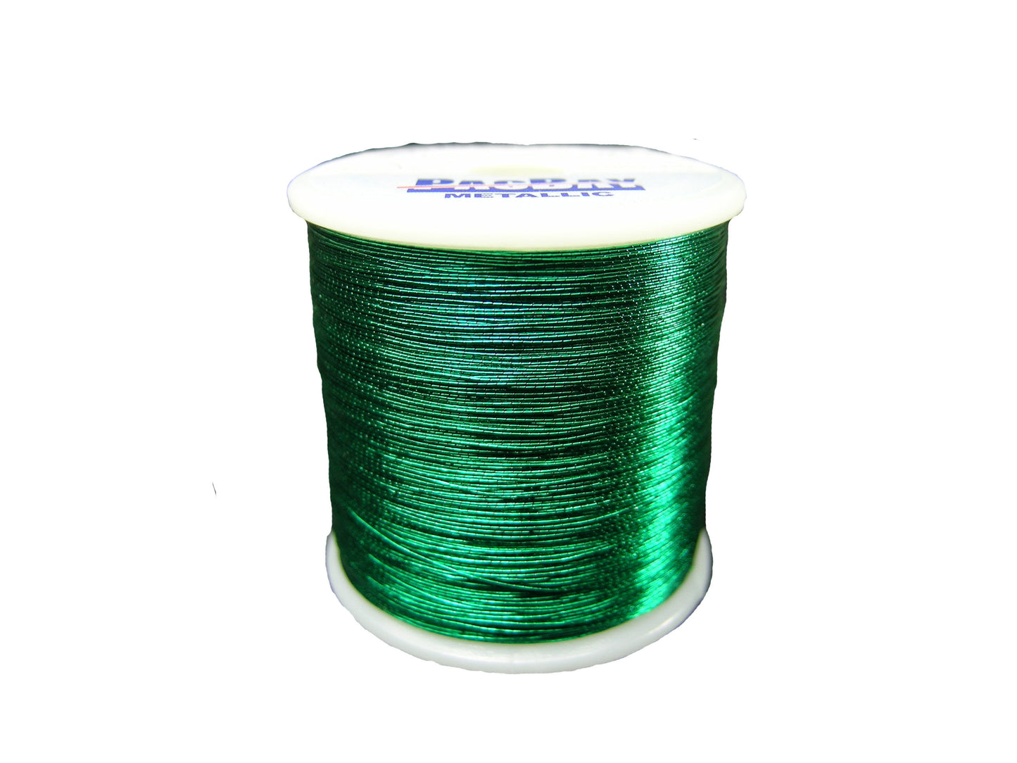 PAC BAY ROD WINDING METALLIC THREAD DARK GREEN SIZE A-1519-3 100YDS SPOOL