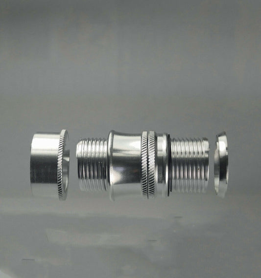 PRECISION MACHINED SKELETON REEL SEAT  SILVER SK UL6S-L FOR 7WT/8WT FLY ROD FLY ROD