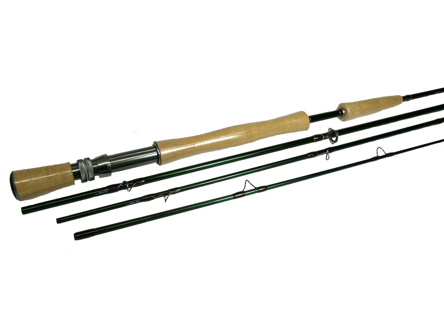 OLDE FLY SHOP 12WT 4PC GRAPHITE FLY ROD WITH FIGHTING BUTT