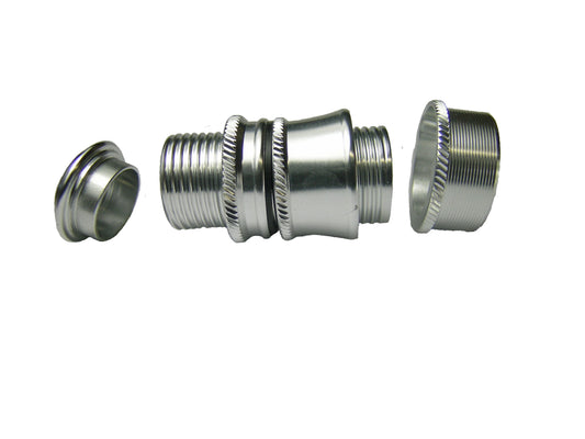 PRECISION MACHINED SKELETON REEL SEAT  SILVER SK UL6S-M FOR 4WT/5WT/6WT FLY ROD