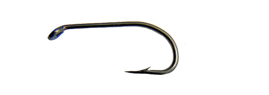 OLDE FLY SHOP TROUT FLY HOOKS BLACK NICKEL TURNED DOWN EYE (50 PACK )