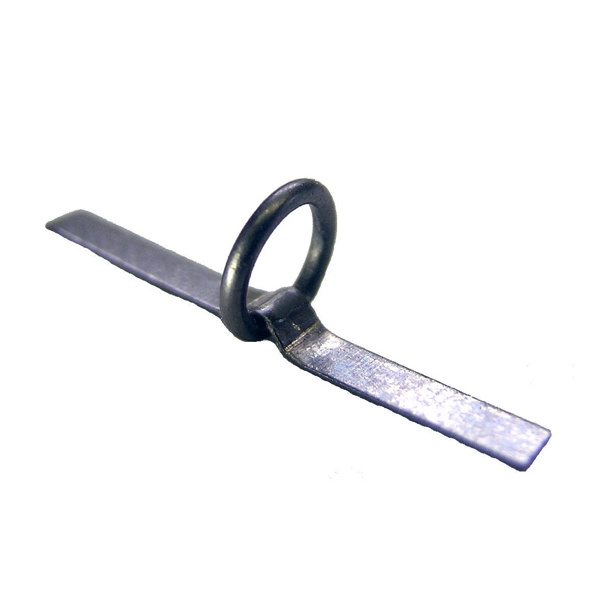 CLASSIC FOLDING HOOK KEEPER STRAP AND RING STYLE GUNSMOKE GREY