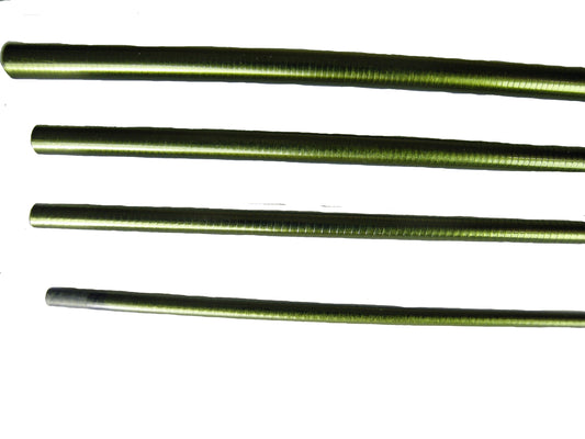 OLDE FLY SHOP IM-8 GRAPHITE FLY ROD BLANKS 6FT 6IN 1WT 4PC GLOSS GREEN
