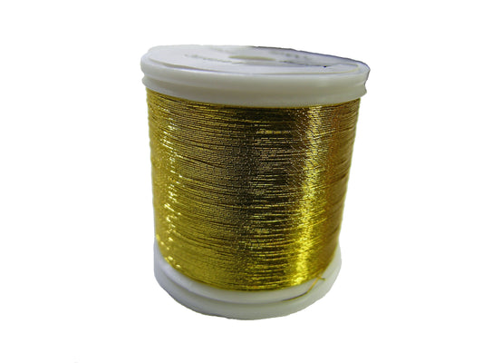 OLDE FLY SHOP ROD BUILDING METAILLIC THREAD 100YDS SIZE A GOLD