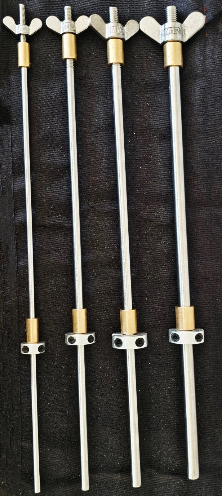 OLDE FLY SHOP STAINLESS STEEL MANDRILLS FOR ROD BUILDES FOUR SIZES