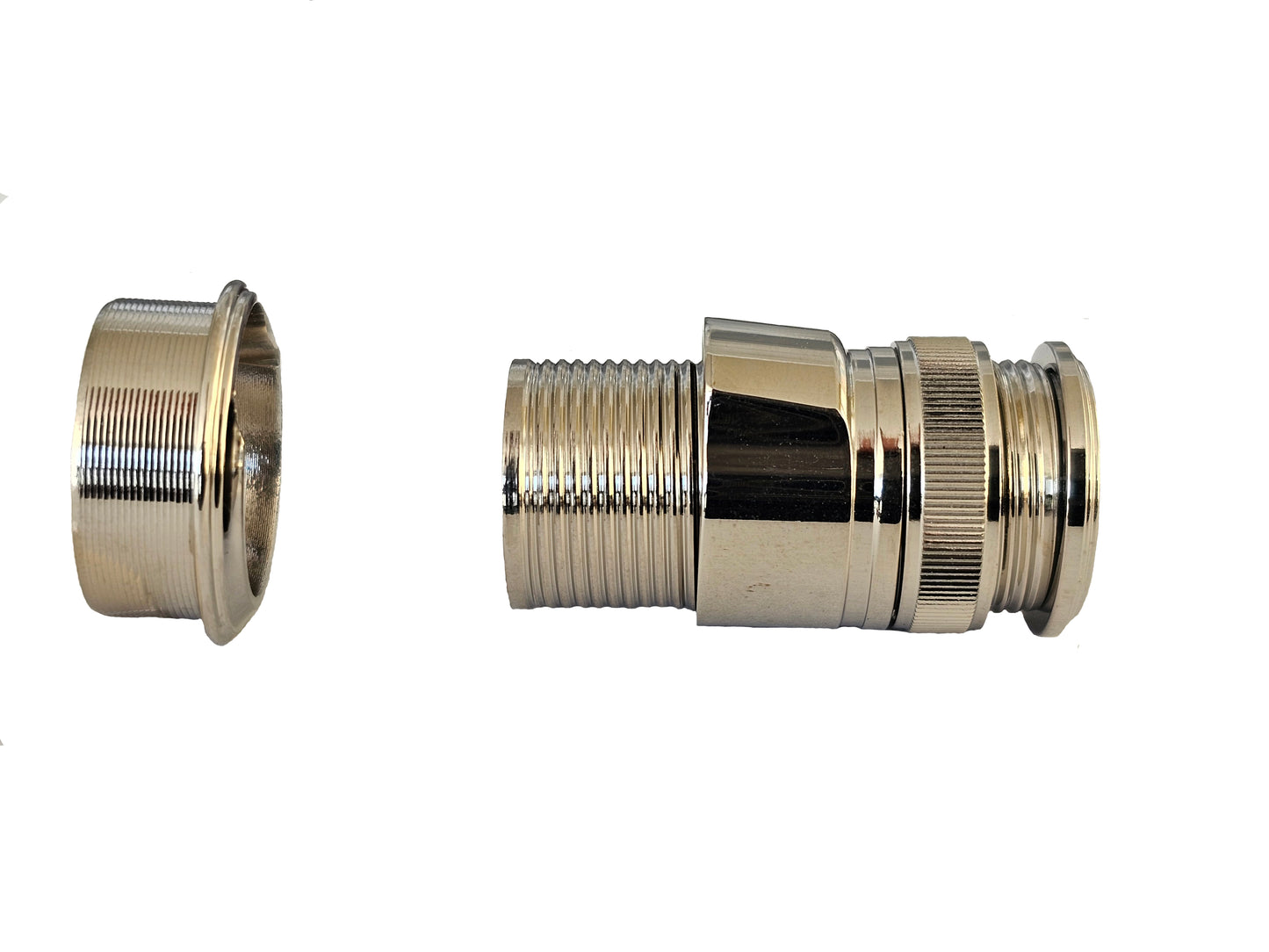 CNC MACHINED SKELETON REEL SEAT NICKEL SILVER UL8NS FOR 4WT/5WT/6WT FLY ROD