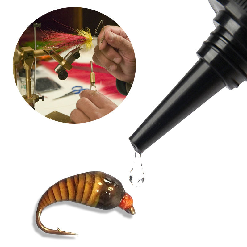 OLDE FLY SHOP FLY TYING 10W 395NM ZOOMABLE SUPER BRIGHT UV LIGHT. UV RISIN THICK AND THIN