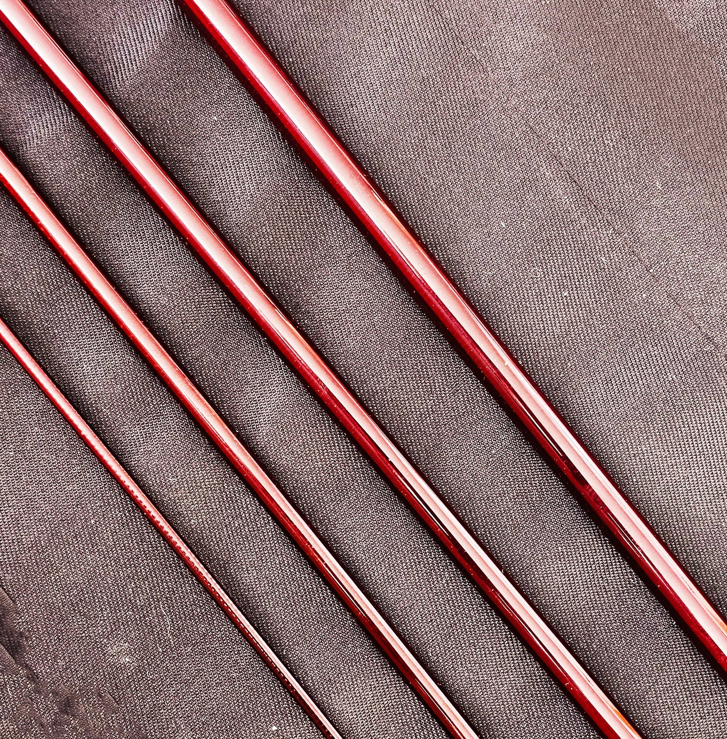 IM-8 GRAPHITE  FLY ROD BLANK 10FT 6WT 4PC GLOSS BROWN