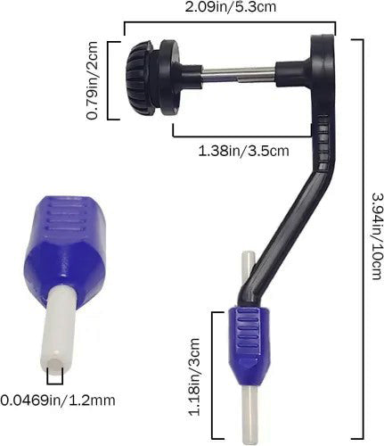 OLDE FLY SHOP LIGHTWEIGHT  DISC DRAG BOBBIN HOLDER FLY TYING BOBBIN